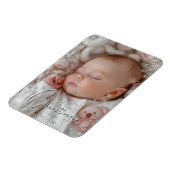 Mijn eerste kerstfoto Baby Magneet (Linkerzijde)