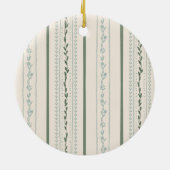 Mijn eerste  kerstfoto keramisch ornament (Achterkant)