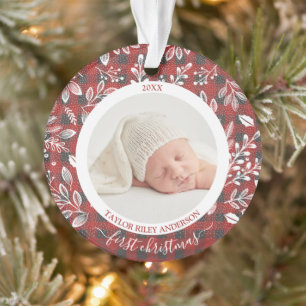 Mijn eerste kerstfoto maken ornament