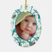 Mijn eerste kerstfoto-Ornament Keramisch Ornament (Voorkant)