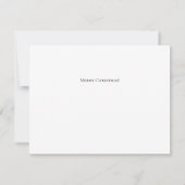 Mijn eerste kerstfoto vakantie Kaart (Achterkant)