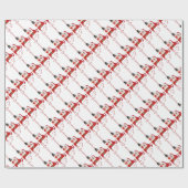 Mijn eerste kerstinpakpapier met unisex baby cadeaupapier (Vlak)