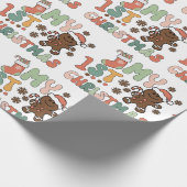 Mijn eerste kerstkerst cadeaupapier (Hoek)