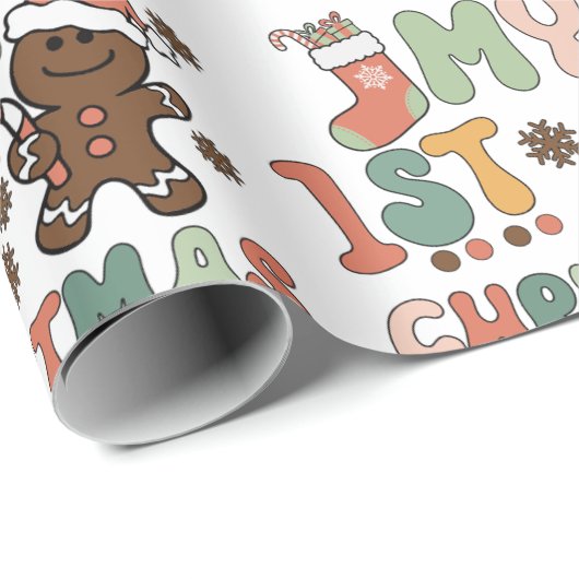 Mijn eerste kerstkerst cadeaupapier (Rol Hoek)