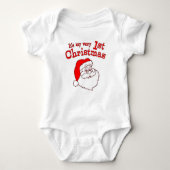 Mijn eerste kerstkerstkerstkerstkerstkerstkerstker romper (Voorkant)