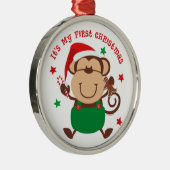 Mijn eerste kerstkerstkerstkerstkerstman metalen ornament (Rechts)