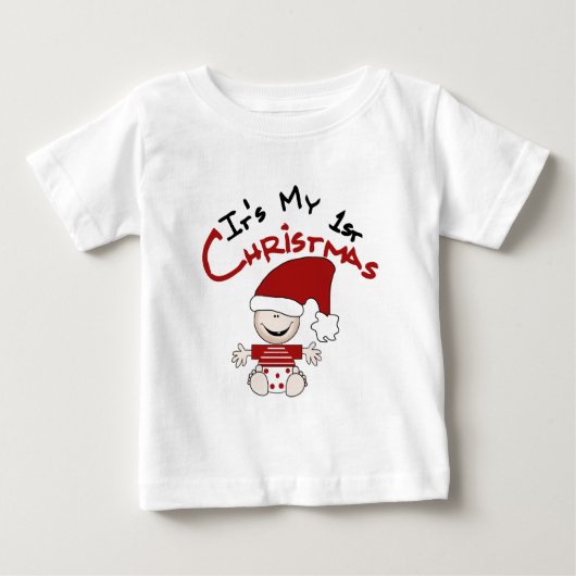 Mijn eerste kerstkersttshirts en Baby (Voorkant)