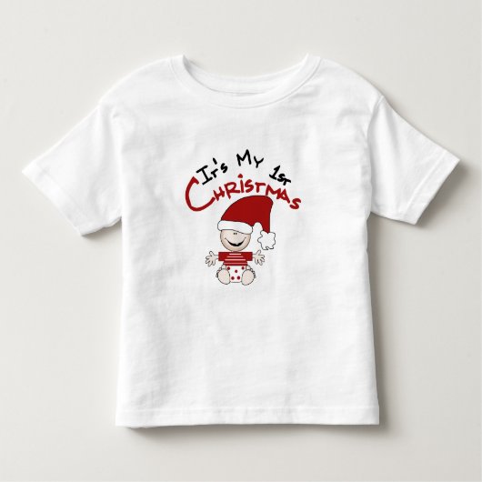 Mijn eerste kerstkersttshirts en Baby Kinder Shirts (Voorkant)