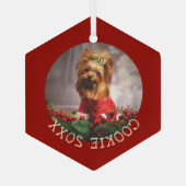 Mijn eerste kerstknuppel aanpassen glas ornament (Achterkant)