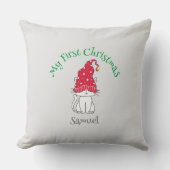 Mijn eerste kerstkussen - aanpasbaar kussen (Voorkant)