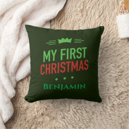 Mijn eerste kerstkussen kussen