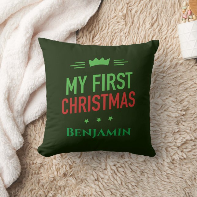 Mijn eerste kerstkussen kussen (Deken)