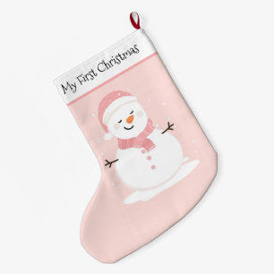 Mijn eerste kerstman grote kerstsok