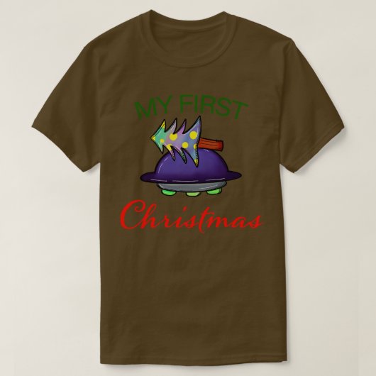 Mijn eerste Kerstmis 3 T-shirt (Design voorkant)