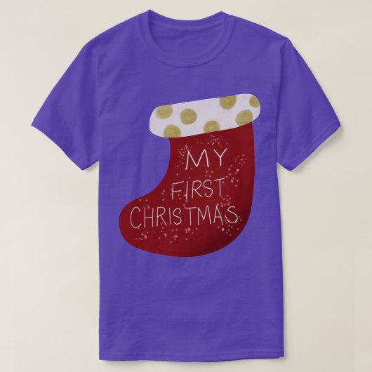 Mijn eerste Kerstmis 64 T-shirt (Design voorkant)