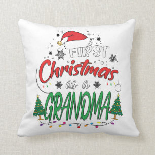 Mijn eerste Kerstmis als grootmoeder. Kussen