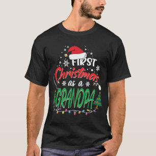 Mijn eerste Kerstmis als opa Funny New opa T-shirt
