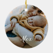 Mijn eerste Kerstmis als  Ornament Nana (Achterkant)