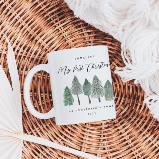 Mijn eerste Kerstmis als tante Foto Koffiemok