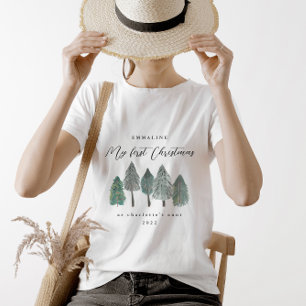 Mijn eerste Kerstmis als tante T-shirt