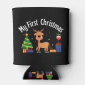 Mijn eerste Kerstmis Blikjeskoeler (Achterkant)