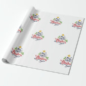 Mijn eerste Kerstmis Cadeaupapier (Uitgerold)