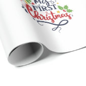 Mijn eerste Kerstmis Cadeaupapier (Rol Hoek)