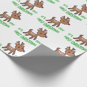 Mijn eerste Kerstmis Cadeaupapier (Hoek)