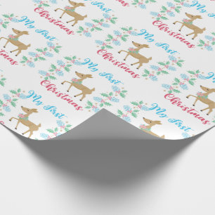 Mijn eerste Kerstmis Cadeaupapier