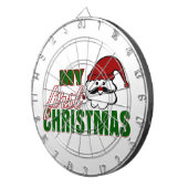 Mijn eerste Kerstmis Dartbord (Voorkant Rechts)