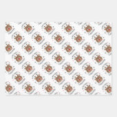 Mijn eerste Kerstmis Inpakpapier Vel (Voorkant 2)