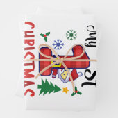 Mijn eerste Kerstmis Inpakpapier Vel (In situ)