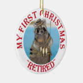 Mijn eerste Kerstmis is in ruste Keramisch Ornament (Rechts)