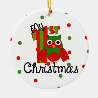Mijn eerste Kerstmis Keramisch Ornament