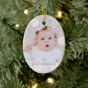 Mijn eerste Kerstmis Keramisch Ornament