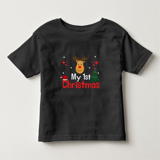 Mijn eerste Kerstmis Kinder Shirts (Voorkant)