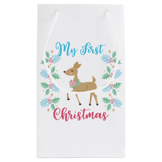 Mijn eerste Kerstmis Klein Cadeauzakje (Achterkant)