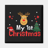 Mijn eerste Kerstmis Magneet (Voorkant)