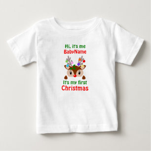 Mijn Eerste Kerstmis met naam Hoi ik ben het