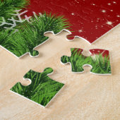 Mijn eerste Kerstmis met Red Bow Gold Photo Lijst Legpuzzel (Zijkant)