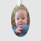 Mijn eerste Kerstmis Nieuwe Baby Keepomwille Ornament (voorkant)