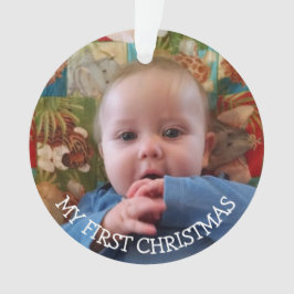 Mijn eerste Kerstmis Nieuwe Baby Keepomwille Ornament