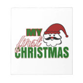 Mijn eerste Kerstmis Notitieblok (Voorkant)