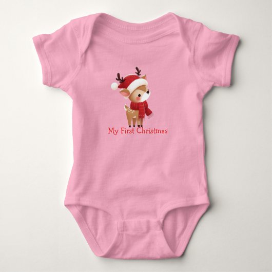 Mijn eerste Kerstmis Romper (Voorkant)
