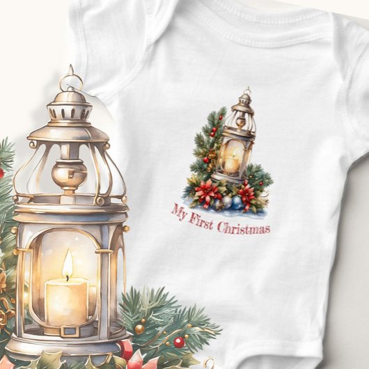 Mijn eerste Kerstmis Romper