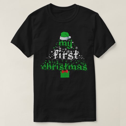 Mijn eerste Kerstmis T-shirt (Design voorkant)