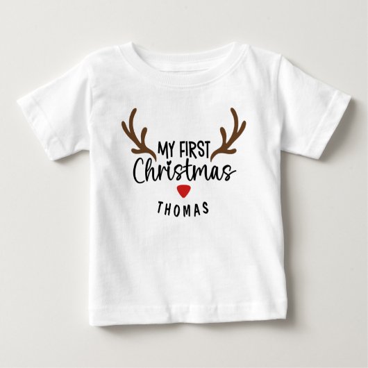 Mijn eerste kerstnaam Boy Reindeer (Voorkant)