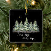 Mijn eerste kerstnacht aanpassen met naam keramisch ornament