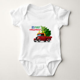 Mijn eerste kerstpak Baby Bodysuit