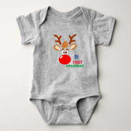 Mijn eerste kerstpak Baby Bodysuit